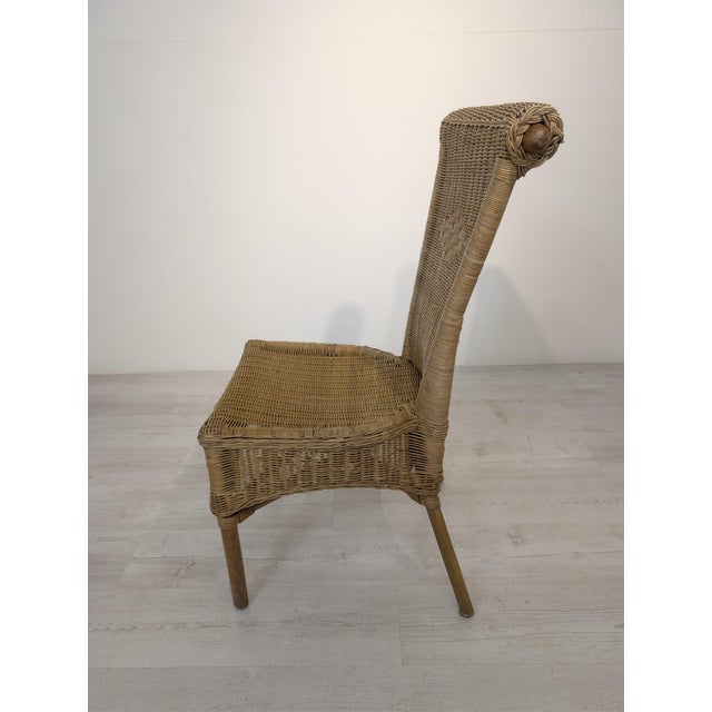 Vintage Rattan Garden Chair, 1960s For Sale - Image 4 of 18