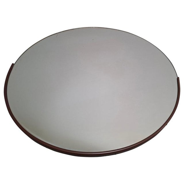 Vintage Czechoslovakian Round Wall Mirror, 1970s For Sale - Image 15 of 15