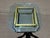 Mastercraft Mastercraft Brass Profile Coffee Table With Glass Top For Sale - Image 4 of 5