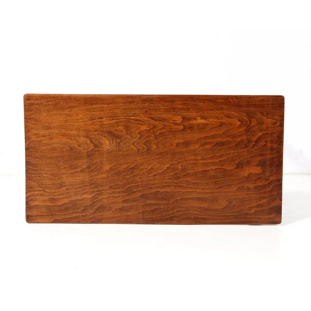 Vienna Art Nouveau Beech Secession Console Table by Jacob & Josef Kohn, 1900s For Sale - Image 6 of 13