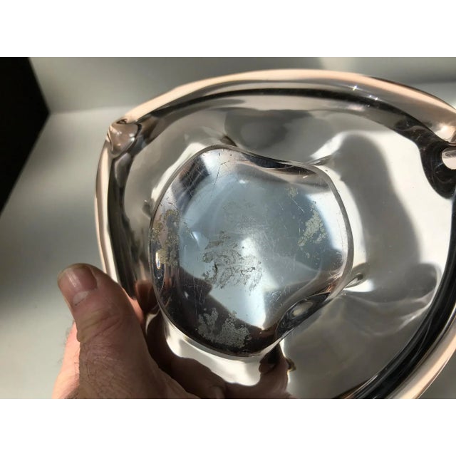 Vintage Tri-Color Murano Glass Ashtray by Flavio Poli for Seguso, 1960s For Sale - Image 6 of 7