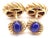 Blue Late 20th Century Tiffany & Co. Jean Schlumberger Lapis Lazuli Yellow Gold Cufflinks, Pair For Sale - Image 8 of 8