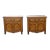 Thomasville French Carved Large Nightstands Bedside End Tables a Pair For Sale