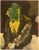 An excellent vintage period offset lithograph, print of painting "The Old Rabbi" (1914) by Marc Chagall. Comes from a rare...