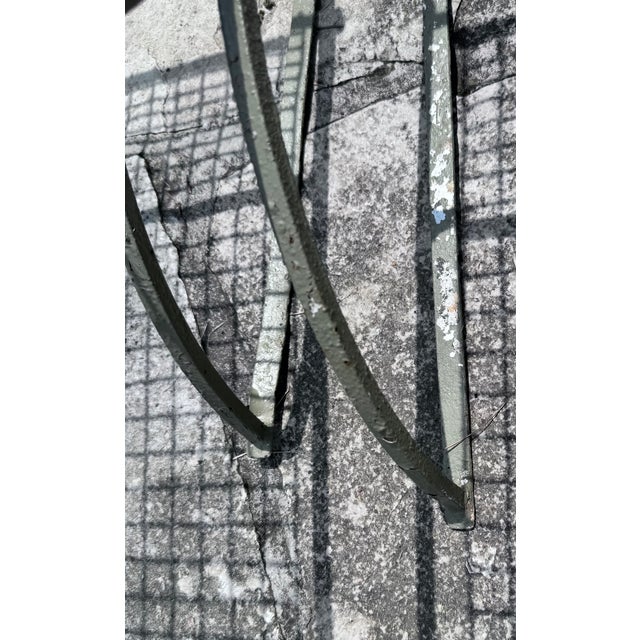 1930s French Wire Mesh Garden Chairs - A Pair For Sale - Image 15 of 15
