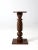 Brown Antique Wooden Pedestal Stand For Sale - Image 8 of 12