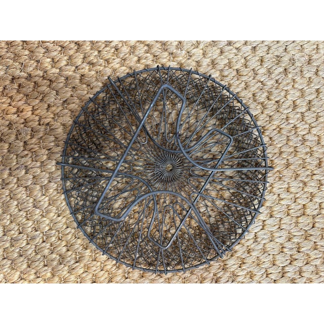 French French Mesh Harvest Basket For Sale - Image 3 of 3