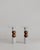 Limited Edition, Stacked Walnut Spheres White Marble Perle Console By Esther Knopfler Dimensions: L 125 x W 33 x H 90 cm....