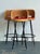 Vintage Rattan and Metal Bar Stools - Set of 3 For Sale - Image 12 of 14