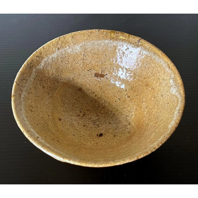 Korean Ceramic Ido Tea Bowl Chawan Joseon Dynasty For Sale - Image 9 of 12