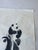 Vintage Chinese Brush Painting of Panda Family by j.p. Gaston - Sumi-E Style Wildlife Ink Art on Rice Paper. For Sale In Seattle - Image 6 of 9