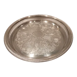 Vintage W.M.W. Rogers Silverplate Tray