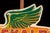 Vintage Nos DeKalb Winged Corn Advertising Sign For Sale - Image 4 of 7
