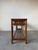 1970's Vintage Coastal Geometric Rattan & Glass Top Console Table For Sale - Image 9 of 16
