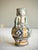 Late 19th Century Antique Moroccan Hand-Painted Ceramic Vase With Intricate Metal Filigree Overlay, Double Handle Moorish Vessel For Sale - Image 5 of 9