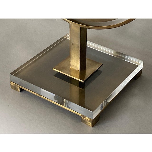 Charles Hollis Jones Two-Sided Vanity or Dresser Makeup Mirror by Charles Hollis Jones, Ca. 1965 MCM For Sale - Image 4 of 6