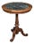 Antique Decanter Table, English, Walnut, Marble, Wine, Cocktail, High Victorian For Sale