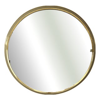Mid-Century Wall Mirror from Vereinigte Werkstätten München, 1970s For Sale