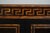 Ardley Hall Ebony & Gold Grill Front Console Cabinet For Sale - Image 10 of 18