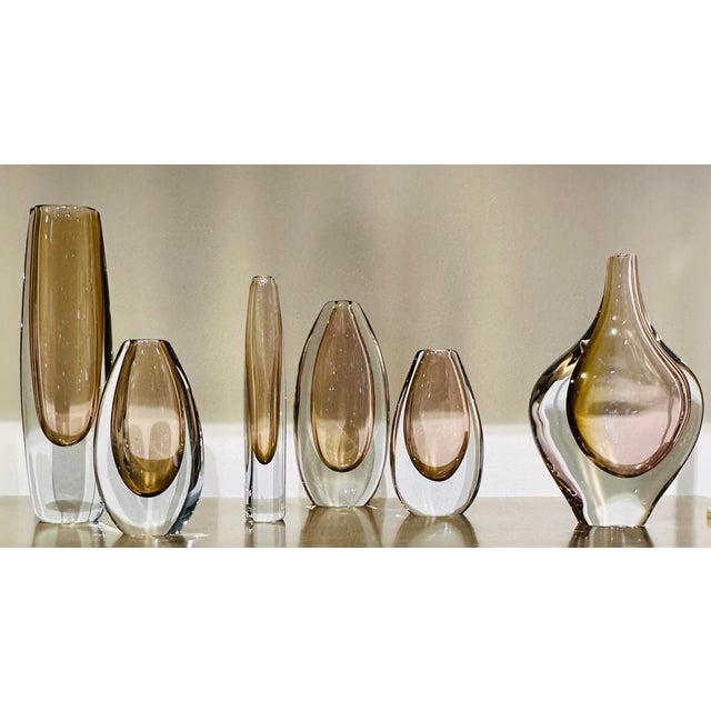 Vintage Vase by Asta Strömberg for Strömbergshyttan, 1950s For Sale - Image 3 of 4