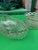 Pair of Vintage French Lace Crystal Bowls For Sale - Image 9 of 9