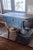 French Green Enamelled Cast Iron Wood Burning Stove For Sale - Image 3 of 6