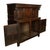 Antique Early 18th Century Welsh English Deuddarn Carved Oak Court Cupboard 1737 For Sale - Image 9 of 16