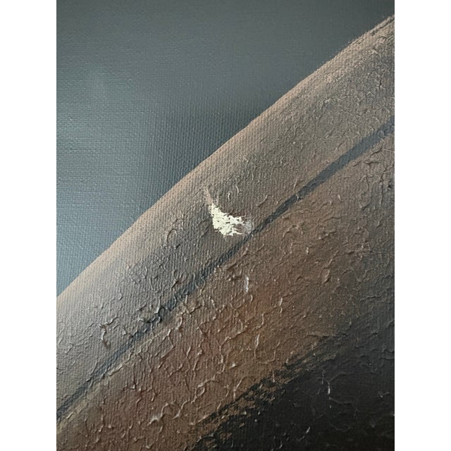 1970s Signed Letterman Persian Cat Portrait Oil Painting – Large Vintage Art- Giclee For Sale - Image 9 of 10