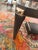 Contemporary Vintage Contemporary Finished Dining Table & Set of 6 Matching Armchairs For Sale - Image 3 of 17