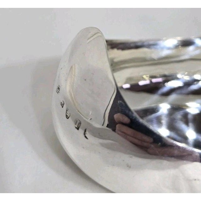 Antique George III Sterling Silver Pap Boat from Peter, Ann & William Bateman, 1804 For Sale - Image 3 of 8