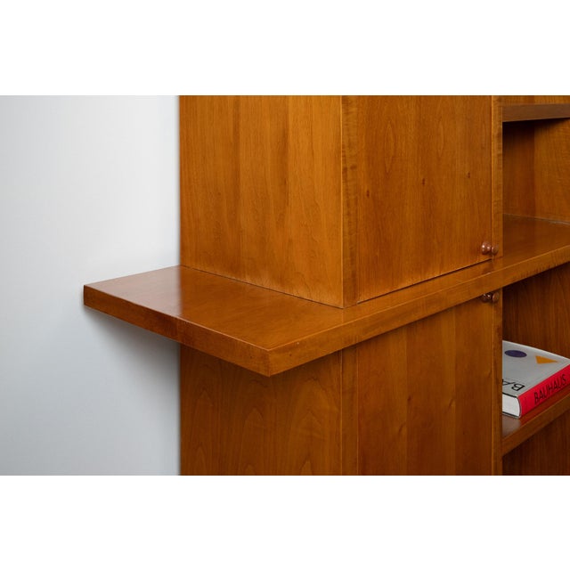 Vintage Italian Modern Walnut Bookcase, 1960s For Sale - Image 11 of 12
