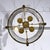 French Antique, Louis XVI Style Lantern, Brass and Glass For Sale - Image 9 of 9