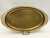 English 1980s Brass Etched Serving Tray by Rosemar For Sale - Image 3 of 10