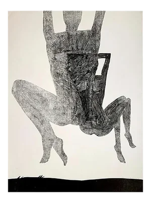 Jolanta Johnsson, Human, 1998, Print on Paper