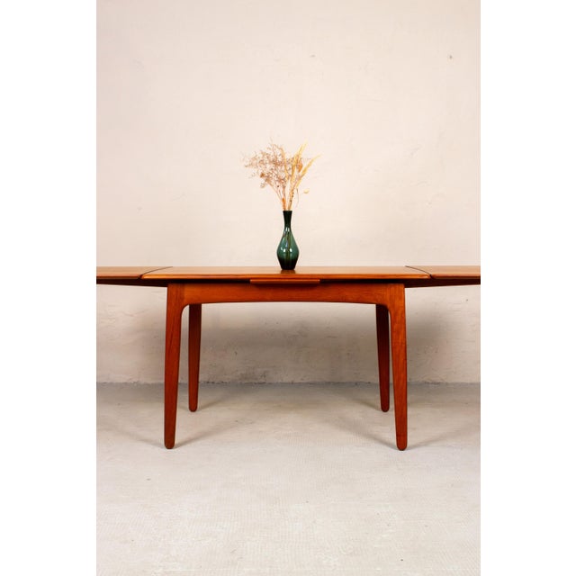 Mid-Century Danish Dining Table in Teak by Svend Åge Madsen, 1960s For Sale - Image 16 of 18