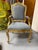 Fortuny 1990s 8 Fortuny Upholstered Classic Dining Room Chairs For Sale - Image 4 of 5