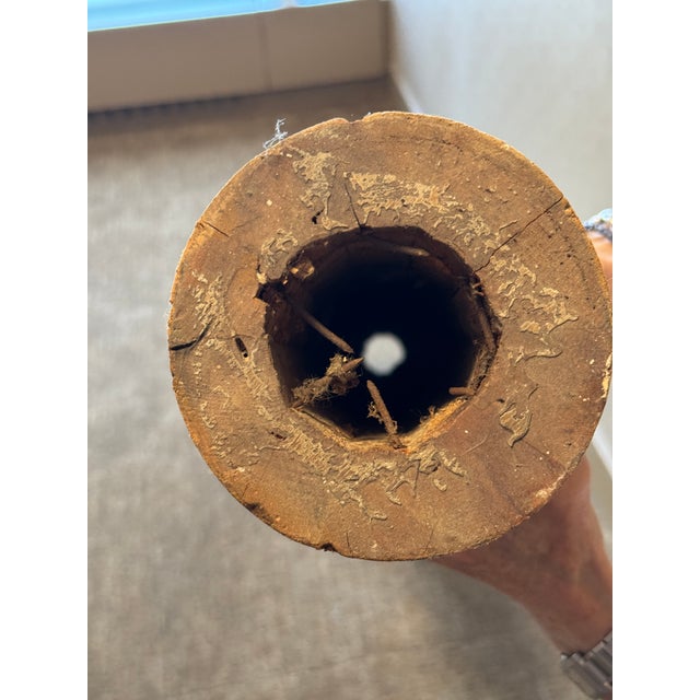 Contemporary Pair of Fluted Columns With Timeworn Patina – Sculptural Design Objects For Sale - Image 3 of 5