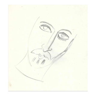 1930s Helen Malta Portrait Drawing For Sale