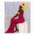 "I Will Sit Till I Rest", Acrylic on Canvas Painting by Janet Adegoke For Sale