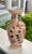 Chinoiserie Mid 20th Century Pink Chrysanthemum Hand Painted Chinese Vase For Sale - Image 3 of 10