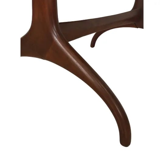 Late 19th Century Heritage Henredon Table Horn Leg Side End Table For Sale - Image 4 of 11