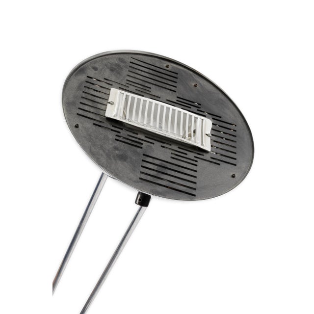 Estiluz Chrome Torchiere Floor Lamp by Leonardo Marelli For Sale In Detroit - Image 6 of 7