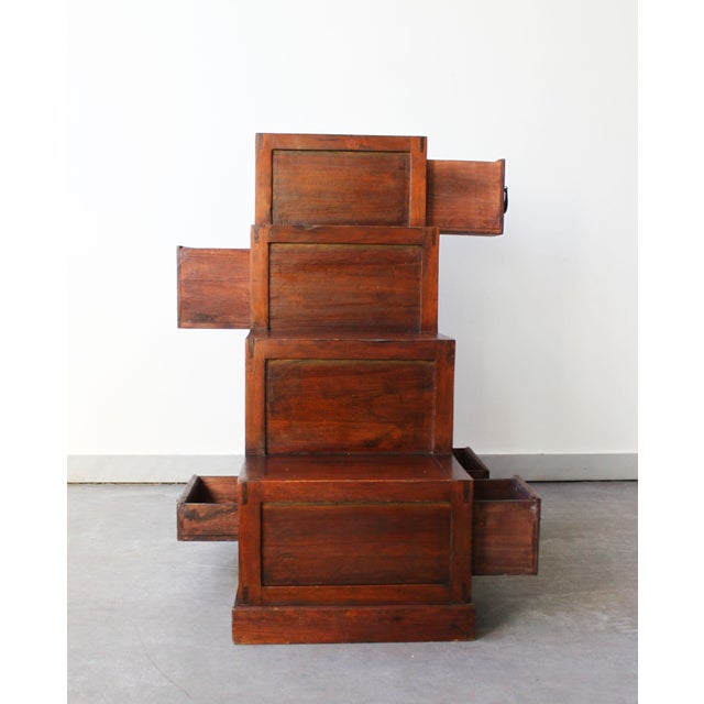 Wood Staircase Furniture in Wood For Sale - Image 7 of 12