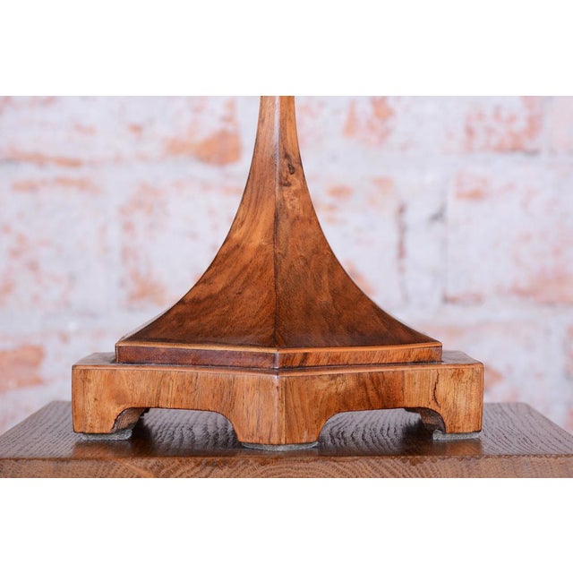 Biedermeier Walnut Bowl from Josef Danhauser, Austria, 1820s For Sale - Image 4 of 8