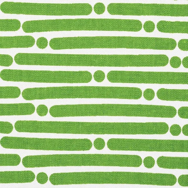 Painterly dots and dashes make up this rhythmic horizontal stripe. It's printed on sturdy Cotton and has loads of...