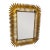 1970s Gold Wheat Mirror For Sale