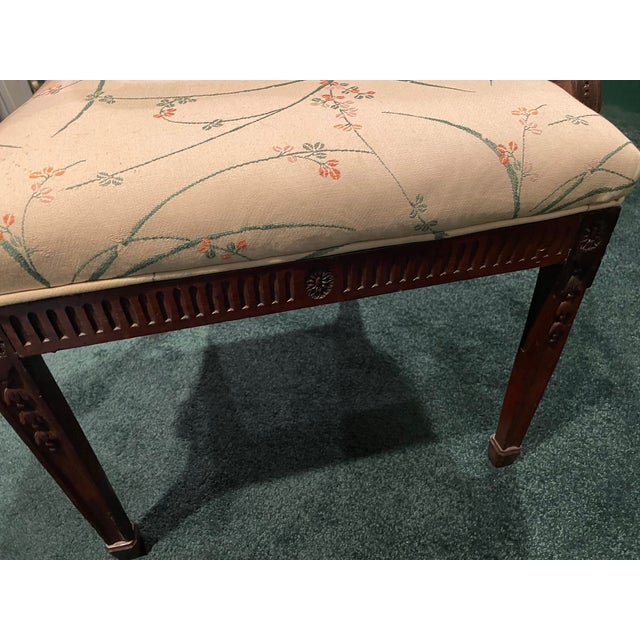 Vintage Mahogany Elbow Chair – Chippendale Revival Elegance – Circa 1920s For Sale - Image 10 of 11