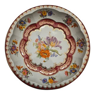 Vintage Mid Century Modern Daher Decorated Ware Made in England, Designed on Long Island. For Sale