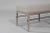 Carlos Solano-Granda Linear Bench in Limed Oak and Bronze Series 60 For Sale - Image 11 of 12