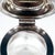 Metal Art Nouveau Carafe Cut Glass Decanter with Silver Mount from Koch & Bergfeld, 1890s For Sale - Image 7 of 9